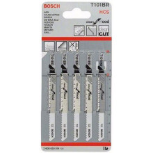 BOSCH Lame de scie sauteuse T 101 BR Clean for wood 2608630014