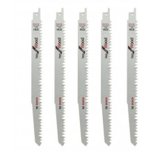 BOSCH Lame de scie sabre S 1531 L Top for Wood, 5 pcs. 2608650676