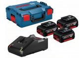 BOSCH Professional Kit de 3 batteries GBA 18V 5,0 Ah + chargeur GAL 18V-40 dans 0615990L3T