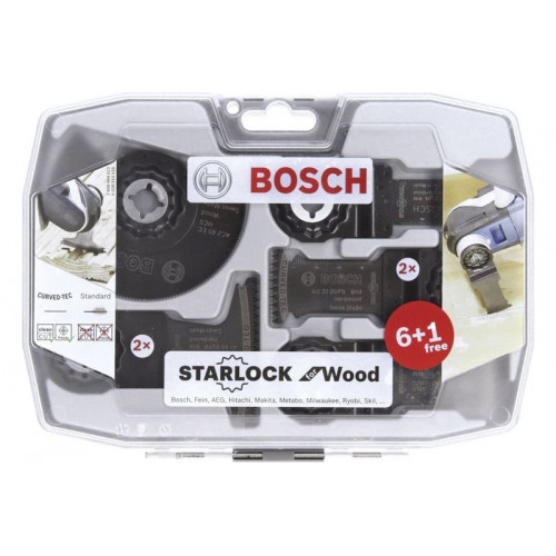 BOSCH Ensemble Starlock pour bois 2608664623