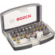 BOSCH Coffret d’embouts de vissage extra-durs, 32 pcs. 2607017319