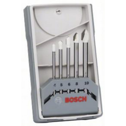 BOSCH CYL 9 Ceramic Set de forets pour carrelage, 5 pcs. 2608587169