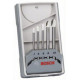 BOSCH CYL 9 Ceramic Set de forets pour carrelage, 5 pcs. 2608587169