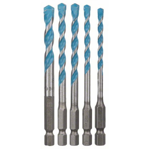 BOSCH HEX-9 Multi Set de 5 Foret polyvalent construction 4/5/ 6/5/ 8 mm 2608589530