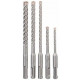 Bosch SDS-plus 5X Kit de forets 5 pcs . 5/6/6/8/10 mm 2608833910