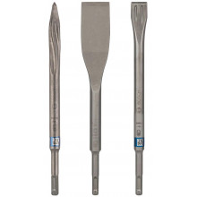 BOSCH Set de 3 burins SDS plus, 0/20/40 mm 2607019159