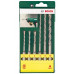 BOSCH Assortiment de 6 forets SDS plus pour perforateur SDS-plus 2607019447