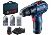 BOSCH GSB 12V-30 PROFESSIONAL Visseuse combinée sans fil, 12V 2x2,0Ah 06019G9101