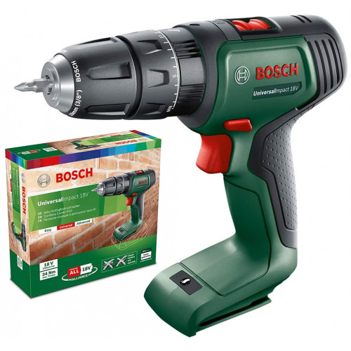 BOSCH UniversalImpact 18V Perceuse-visseuse a percussion (solo) 06039D4100