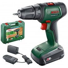 BOSCH UniversalDrill 18V Perceuse-visseuse 2 vitesses sans-fil, 1 batterie 06039D4001