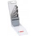 BOSCH Coffret de 6 forets hélicoidaux HSS PointTeQ, 2 - 8 mm 2608577346