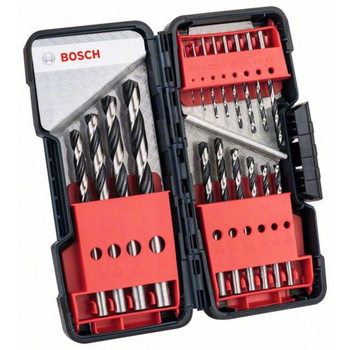 BOSCH Foret a hélice HSS PointTeQ HSS ToughBox 2608577350