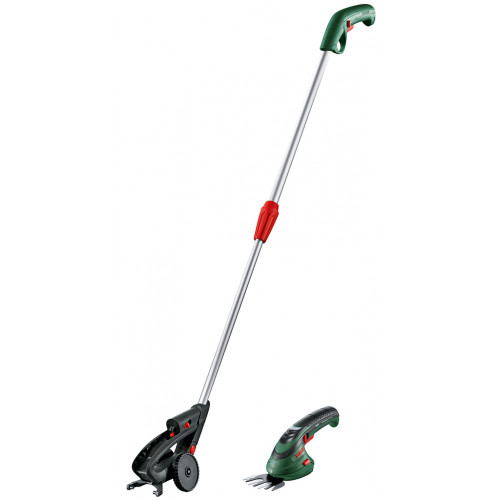 BOSCH ISIO lame de taille-herbes de 8 cm + tige télescopique 0600833109