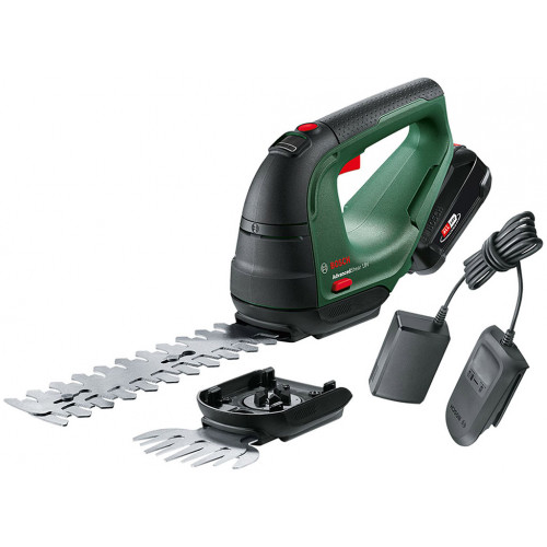 BOSCH AdvancedShear 18V-10 Set de 2 lames (20 cm / 10 cm), 1 batterie 0600857000