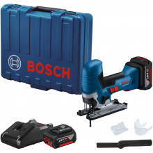 BOSCH GST 185-LI Scie sauteuse, 2× GBA 18V 4.0Ah, mallette – 06015B2022
