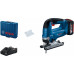 BOSCH GST 185-LI Scie sauteuse sans fil, 1x 4,0 Ah, GAL GAL 18V-20, coffret 06015B3023