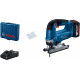 BOSCH GST 185-LI Scie sauteuse sans fil, 1x 4,0 Ah, GAL GAL 18V-20, coffret 06015B3023