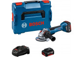 BOSCH GWS 18V-10 P meuleuse angulaire sans-fil, 2x 5,0Ah, L-BOXX 06019J4101