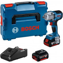 BOSCH GDS 18V-450 PC Boulonneuses sans-fil, L-BOXX, GAL 18-40, 2x 5.0Ah 06019K4103