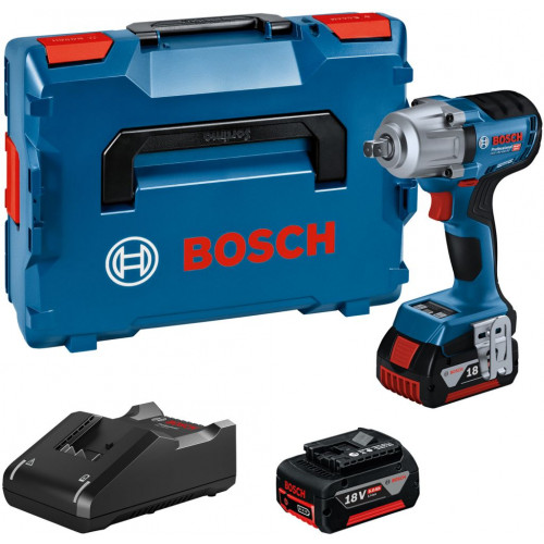 BOSCH GDS 18V-450 PC Boulonneuses sans-fil, L-BOXX, GAL 18-40, 2x 5.0Ah 06019K4103