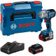 BOSCH GDS 18V-450 PC Boulonneuses sans-fil, L-BOXX, GAL 18-40, 2x 5.0Ah 06019K4103