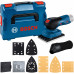 BOSCH GSS 12V-13 Ponceuse vibrante sans fil, L-BOXX 136 06019L0001