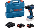 BOSCH GSR18V-52 PROFFESIONAL Perceuse-visseuse sans fil, 2x 2,0Ah, L-Case 06019S0025