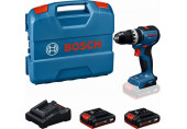 BOSCH GSB18V-52 PROFESSIONAL Perceuses-visseuses a perc, 2x 2,0Ah, L-Case 06019S0123