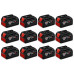 BOSCH GBA PROFESSIONAL 18 V Lot de 12 batteries 4,0 Ah 0602494004