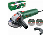 BOSCH UniversalGrind 850-125 Meuleuse angulaire + 3x Disque a tronçonner 06033E2101