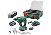 BOSCH Uneo Maxx 18 Li Marteau combiné sans fil (2x1,5 Ah) + Systembox 060395230K