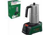 BOSCH EasyMoka 18V-2 Inox Pot a moka en acier inoxydable, sans batterie 06039E4100