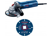 BOSCH GWS 9-125 S PROFESSIONAL Meuleuse angulaire + 1x disque de tronçon X-LOCK 0615990N3G
