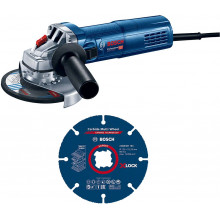 BOSCH GWS 9-125 S PROFESSIONAL Meuleuse angulaire + 1x disque de tronçon X-LOCK 0615990N3G