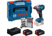 BOSCH Kit d’outils PROFESSIONAL GDX 18V-285+ 2×GBA 5.0Ah +coffret de 31 embouts 0615A500DY