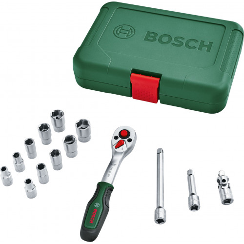 BOSCH Set de 14 douilles 1/4" 1600A02BY0