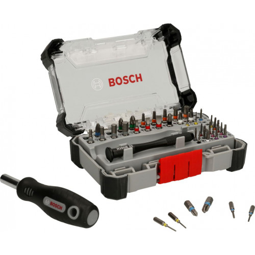 BOSCH Coffret d'embouts de vissage de précision, 42 pieces 2607002836