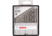 BOSCH Coffret de 10 forets a métaux Robust Line HSS-G, 135°, 1,5–6,5 mm 2607010538