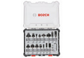 BOSCH Kit de 15 fraises mixtes a queue de 6 mm 2607017471