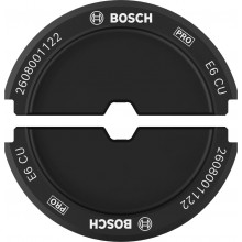 BOSCH Matrice de sertissage PRO, E6 CU, 6 mm2, Cuivre 2608001122