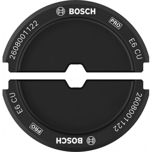 BOSCH Matrice de sertissage PRO, E6 CU, 6 mm2, Cuivre 2608001122
