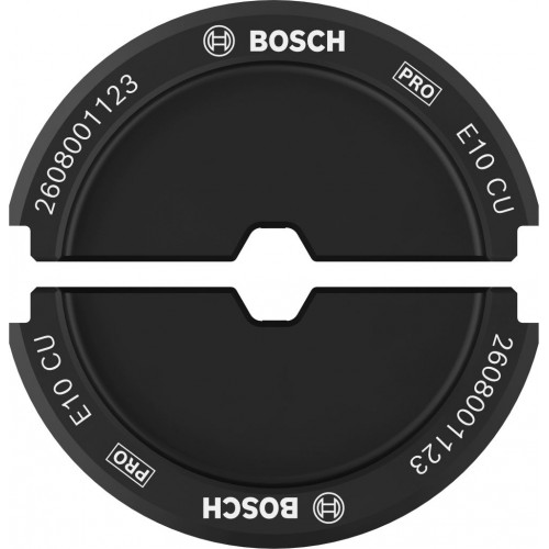 BOSCH Matrice de sertissage PRO, E10 CU, 10 mm2, Cuivre 2608001123