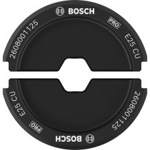 BOSCH Matrice de sertissage PRO, E25 CU, 25 mm2, Cuivre 2608001125