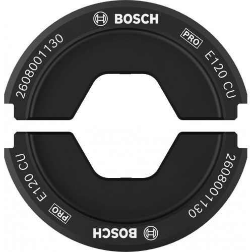 BOSCH Matrice de sertissage PRO, E120 CU, 120 mm2, Cuivre 2608001130