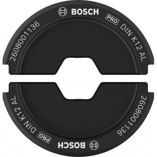 BOSCH Matrice de sertissage PRO, DIN K12 AL, 16 mm2/25 mm2, Aluminium 2608001136