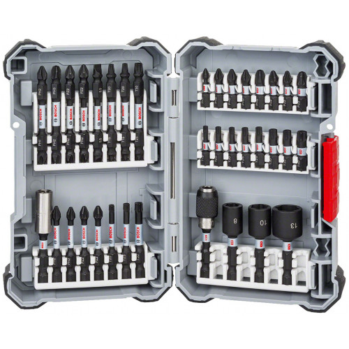 BOSCH Assortiment de 36 embouts de vissage Impact Control 2608522365