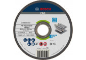 BOSCH Disque a tronçonner aggloméré PRO Stainless Steel and Metal, 125 mm 2608600220