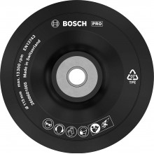 BOSCH Plateau de ponçage souple PRO Backing Pad, 115 mm, M14 2608601005