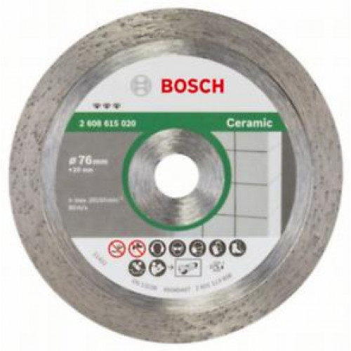 BOSCH disque de diamant pour céramique 76 mm x 10, 2608615020