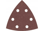 BOSCH Feuille abrasive PRO F460, 93 x 93 mm, G80, 5 pieces 2608621686